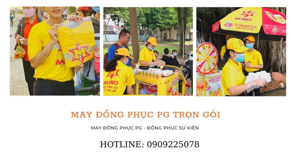 may dong phuc pg tron goi